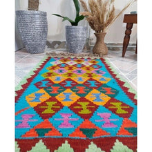 Carica l&#39;immagine nel visualizzatore di Gallery, Kilim N.3411
